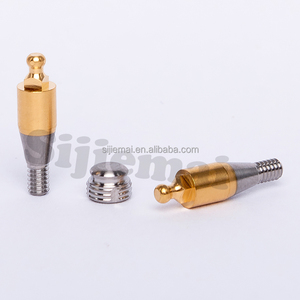 Fixation de boule en titane butée sphérique régulière butée de boule usinée CNC pour Dentium Osstem - Product Image 3