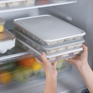 <b>Food</b> Freezer Box Preservation sealed Refrigerator Storage Dumpling Box <b>Food</b> Tray for Dumpling <b>Plastic</b> <b>Food</b> Storage <b>Containers</b> - Product Image 5