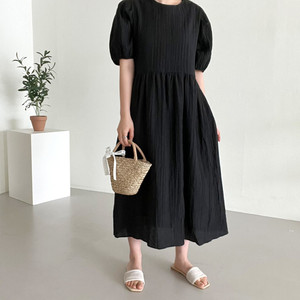 white christmas dresses Black dress maxi linen woman's long sleeve dress casual dress custom m –  Xiaolizi