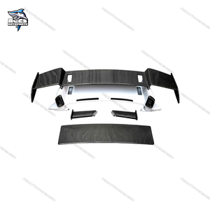 Kit de carrocería de fibra de carbono seco estilo T para Porsche 911 992 Carrera TKT GT Street R parachoques trasero delantero guardabarros Spoiler Wing Body Kit - Product Image 3