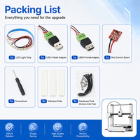 Kit de bande lumineuse LED pour imprimante 3D Creality SPARKX I7, éclairage de chambre blanc froid amélioré, Plug and Play, alimenté par USB