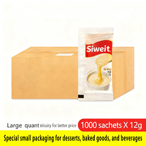 Leche Condensada Azucarada Personalizable con Descuento, 12g-30g, Amarillo Claro, Sabor Original, Edulcorante Apto para Repostería - Product Image 5