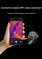 Mini caméra thermique portable à oxyde de vanadium non refroidie, détecteur thermique USB Type-C 256x192 avec objectif 4mm/9.7mm en option