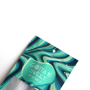 Lá Ziplock túi nhựa với logo 10-ngày giao hàng cho bao bì thực phẩm đứng túi với <span class=keywords><strong>demet</strong></span> cửa sổ - Product Image 2