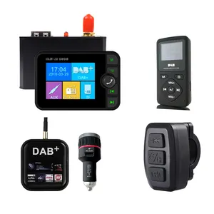 Antenne universelle DAB + pour voiture avec adaptateur USB Autoradio Android Récepteur stéréo GPS Adaptateur de lecteur Diffusion numérique