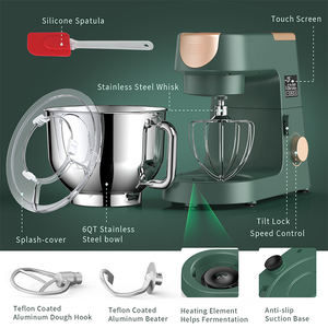 Usine maison cuisine électrique gâteau aide 6.5L <span class=keywords><strong>7L</strong></span> 8L 10L SUS304 bol support mélangeur - Product Image 4