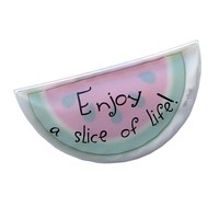 Compresse de gel chaud/froid en forme de pastèque pour boîtes à lunch, usage rafraîchissant