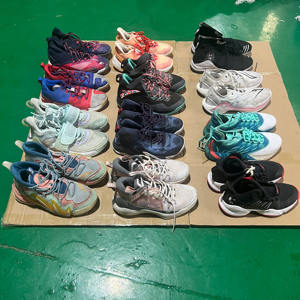 סיטונאי כיתה יד שנייה נעלי כדורסל כדורסל נעלי מותג סיני מקורי בחבילות נעלי ספורט משומשות לגברים - Product Image 3