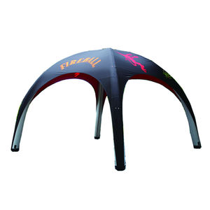 Tente gonflable longue en forme de <span class=keywords><strong>X</strong></span> pour le stationnement des voitures, publicité pour les salons professionnels en plein air, logo de marque personnalisé - Product Image 1