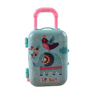 Piccola scatola di latta all'ingrosso della valigia con l'imballaggio della latta del metallo del commestibile della maniglia per i <span class=keywords><strong>biscotti</strong></span> degli spuntini della caramella per i bambini - Product Image 3