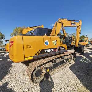 Bon marché, bonne pelle originale et d'occasion Sany Sy155C SY155H, pelle hydraulique sur chenilles de 15 tonnes, Sany 155, pelle Sany Sy155c d'occasion - Product Image 3
