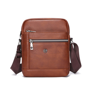 Sac à dos vertical mini en cuir PU imperméable pour homme, style décontracté, avec motifs - Product Image 3