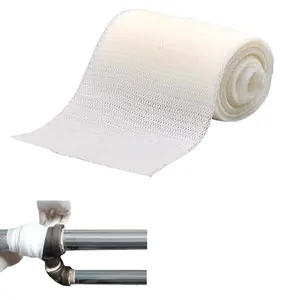 Waterdichte Hoge Temperatuur Pijp Wrap Uitlaatpijp Lekken Quick Reparatie Kit Bandage Afdichtingstape Voor Water Lekken