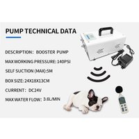 Kit de système de brumisation à 40 buses avec minuterie programmable, boîtier de pompe à brume basse pression pour humidification