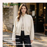 Vestes pour femmes R&U, logo personnalisé, veste softshell longue pour femmes, course à pied en plein air, randonnée, gym, poches zippées, imperméable, coupe-vent