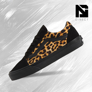 Vans Old Skool 'Leopard' Vans Old Skool Skateboarding Chaussures en toile à imprimé léopard - Product Image 1