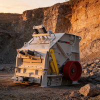 Concasseur à impact horizontal de haute qualité pour la concassage secondaire de roches et de pierres, à vendre