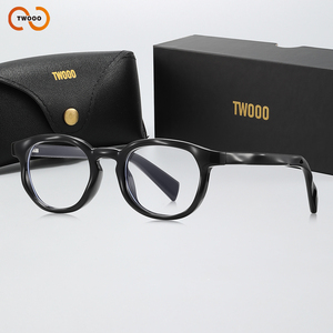 Lunettes TWOOO T1737, monture petite et polyvalente, style <span class=keywords><strong>littéraire</strong></span>, avec insert TR anti-lumière bleue, nouvelle arrivée, directement de l'usine - Product Image 1