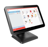 Vente en gros de systèmes de point de vente (PDV) 15,6 pouces Full HD 1080P, caisse enregistreuse, imprimante thermique BT/WiFi, scanner 2D, Android/Windows