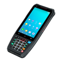 Smartphone Android 13 robuste IP67, 4 Go de RAM, lecteur de codes-barres 2D, terminal de collecte de données mobile avec écran de 4,0 pouces en stock