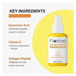 <span class=keywords><strong>Protector</strong></span> <span class=keywords><strong>Solar</strong></span> Facial <span class=keywords><strong>con</strong></span> Péptidos de Colágeno, Filtros UV para Proteger Contra UVA y UVB, Ayuda a Corregir los Signos Visibles del Envejecimiento, Aumenta la Luminosidad de la Piel - Product Image 2