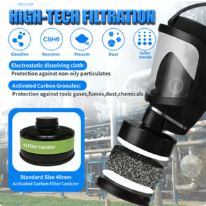 <span class=keywords><strong>Masque</strong></span> à gaz tactique MF14 en caoutchouc et plastique avec écran de protection en polycarbonate haute visibilité pour la protection <span class=keywords><strong>chimique</strong></span> destiné aux revendeurs - Product Image 5
