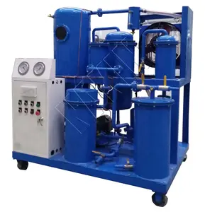 Máquina de refinería de aceite lubricante de motor de desecho Industrial, purificador de aceite lubricante al vacío para eliminar impurezas de Gas y agua