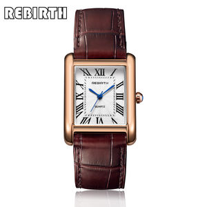 Rebirth 002 orologi al quarzo unici da donna in pelle semplice <span class=keywords><strong>orologio</strong></span> da donna in stile Business - Product Image 2