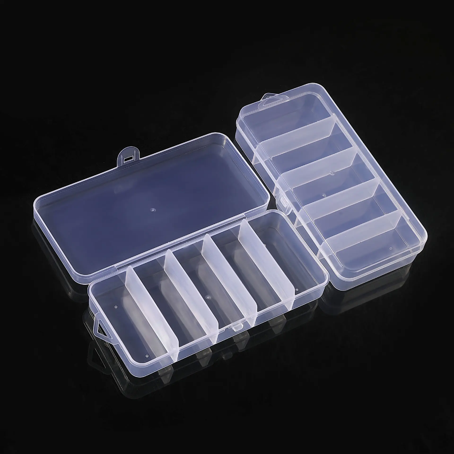 Fishing Lures Tackle Box Compartments Fishing Lures Tackle Accessory Case Customized Logo
