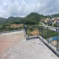 Fabricant de balustrades en fer forgé transfrontalières pour escaliers et balcons, et de clôtures d'isolation pour terrasses de villas extérieures