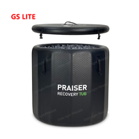Baignoires portatives de machine d'ozone de 1/2Hp Wifi avec le refroidisseur de bain de glace de l'eau 1Hp