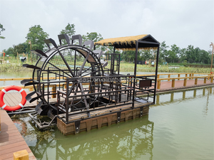 Perahu bumper anak-anak, perahu air menyenangkan, perahu BBQ panas, sistem kontrol pusat, pelampung air, bantalan mengambang, kolam tiup - Product Image 6