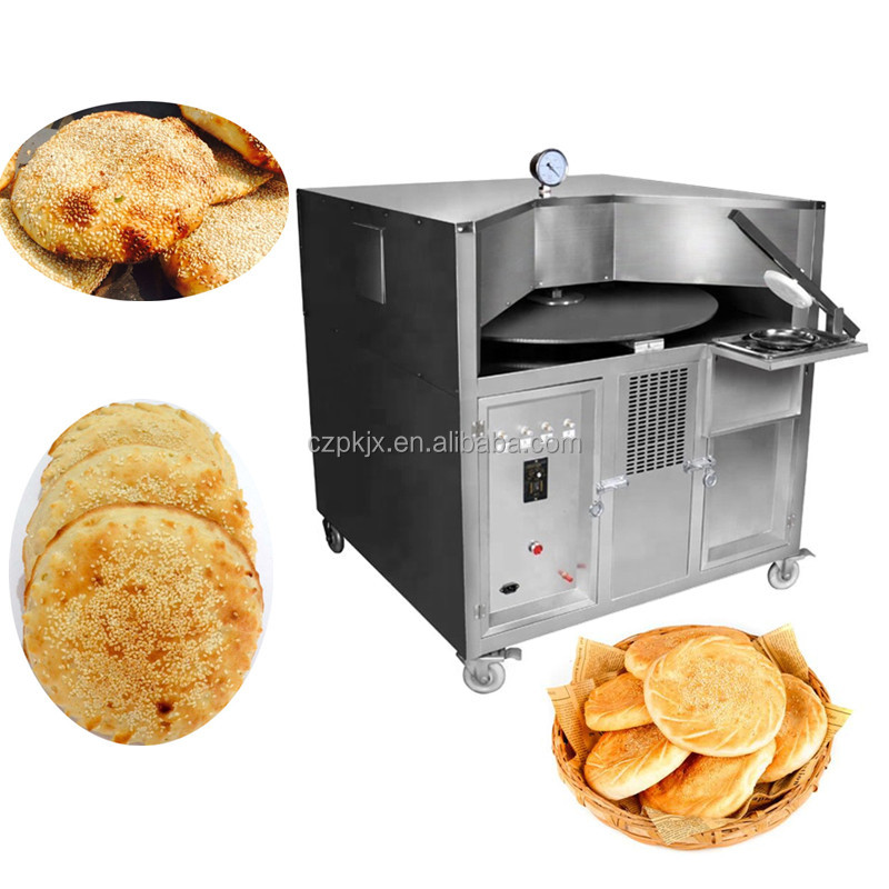 Commercial Electric Baking Oven Kitchen Pizza Baking Equipment Gas Rotary Oven Pita Bread Machine