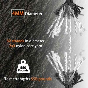 <span class=keywords><strong>Paracord</strong></span> Baiyuheng en gros directement de l'usine, <span class=keywords><strong>paracord</strong></span> 8 mm, <span class=keywords><strong>paracord</strong></span> 12 mm, 4 mm, nylon 550, type 3, lot - Product Image 3