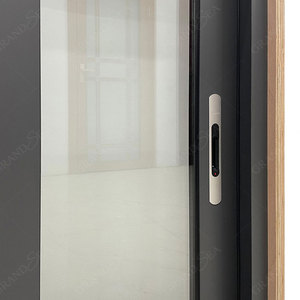 Portes et fenêtres coulissantes noires en verre du ghana, fenêtre coulissante motorisée en aluminium de guinée, bon marché - Product Image 5