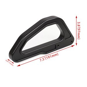 Aluminum Alloy Off Road Vehicle Grab Handle Black 4 Hole Mounting For <b>Car</b> Truck Tow <b>Hooks</b> - Product Image 2