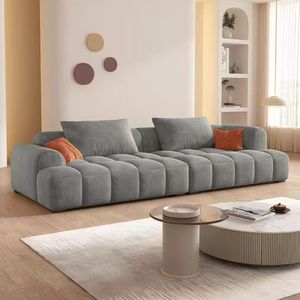 Divano in Velluto Peluche 3 Posti Bianco Crema Nuovo Arrivo 2026 - Arredamento Compatto per <span class=keywords><strong>Soggiorno</strong></span>, Appartamenti, Hotel, Ville - Vendita all'Ingrosso - Product Image 1