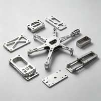 Estructura de Dron UAV HERUIYUN, Fresado CNC de Aluminio, Estructura de Vuelo Ligera, Prototipo Rápido, Fabricación ODM