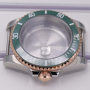 Boîtier de <span class=keywords><strong>montre</strong></span> en acier inoxydable bon marché personnalisé en gros pour accessoires de <span class=keywords><strong>montre</strong></span> Vintage SUB Nh35 Fit Seiko NH34 NH36 cadran de <span class=keywords><strong>mouvement</strong></span> 28.5 - Product Image 3