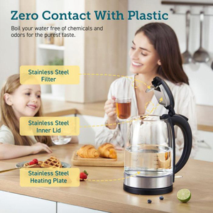 Factory Supplier Wholesale New Arrivals 1500W 2L <b>Water</b> Coffee Electric <b>Kettle</b> for Hotel Home - Product Image 2