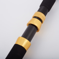 Canne à pêche de mer ultralégère, accessoire classique à tambour fixe, adapté à la pratique à la traîne, en bateau