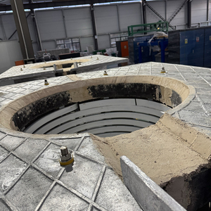 Four à creuset de haute précision Four à chambre 1800C Four en verre trempé à vendre - Product Image 3