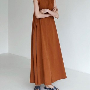 <span class=keywords><strong>Robe</strong></span> d'été décontractée ample sans manches en lin et coton respirant pour femme, avec logo personnalisé, fabrication OEM/ODM, faible MOQ, en stock - Product Image 5
