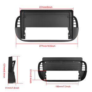 Autoradio Podofo Doppio Din 9 Pollici Android Wireless Carplay Android Auto con Supporto GPS e Telecamera AHD per <span class=keywords><strong>FIAT</strong></span> 500 2007-2015 OEM - Product Image 5