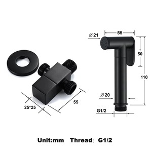 Muslim <strong>Shattaf</strong> <strong>Bidet</strong> Spray Stainless Steel <strong>Hand</strong> <strong>Held</strong> Jet Spray Toilet <strong>Bidet</strong> <strong>Sprayer</strong> <strong>Kit</strong> - Product Image 3