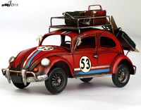 Modèle de voiture vintage en métal moulé sous pression 1:18, artisanat en fer antique, décoration pour la maison, bar, pub, cadeau pour collection européenne