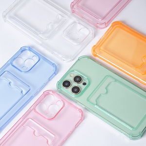 Funda de Teléfono con Diseño Especial y Ranura para Tarjetas, Fundas Protectoras para <span class=keywords><strong>iPhone</strong></span> <span class=keywords><strong>14</strong></span> 13 12 <span class=keywords><strong>Pro</strong></span> Max - Product Image 2