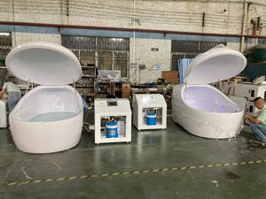 Big White Espom Salt Intelligent Deep Relaxation Floatation Isolation <strong>Sensory</strong> <strong>Deprivation</strong> Floating Cabin Bath Pod <strong>Tanks</strong> for Gym - Product Image 3