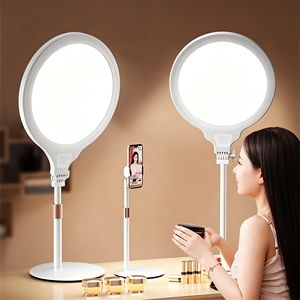 Lampe annulaire LED souple grand écran 36 cm avec support réglable pour la photographie et la vidéo (TikTok, YouTube) - Product Image 1