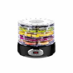 Huishoudelijke Kleine Digitale Voedsel Mini Fruit Dehydrator Machine Voor Thuisgebruik Diy Gezonde Heerlijke Snacks